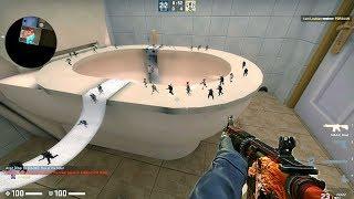 CS:GO · Zombie Escape Mod: ze_Bathroom_v2_5 · SG Server