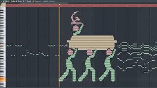 What Coffin Dance Sounds Like - MIDI Art