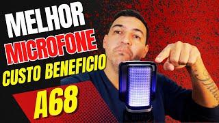 Esse Microfone me Surpreendeu (Unboxing e Review Zealsound A68)