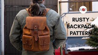 How to Make  the Rusty Backpack (Link to Pattern in Description)