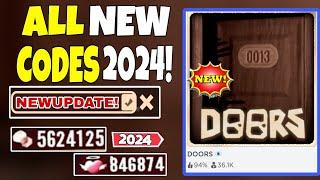 *NEW* ALL WORKING CODES FOR DOORS 2024! ROBLOX DOORS CODES! DOORS CODES MARCH 2024