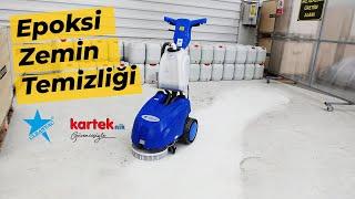 CLEANVAC DAR ALAN ZEMİN TEMİZLEME MAKİNESİ