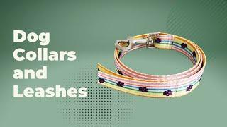 Dog collars and leashes- Custom dog collars and leashes Maker