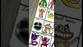 draw all monsters of the Garten of Banban game. Drawing Skills