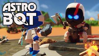 ASTRO BOT - What Happens When You Punch Kratos? (God Of War)