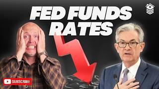 Fed Fund Rate Plummets - DESTROYED Mortgage Rates