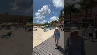 The beach is calling, and I must go. ️ #beach #travel #sea #cruise #explore #bahamas #vacation