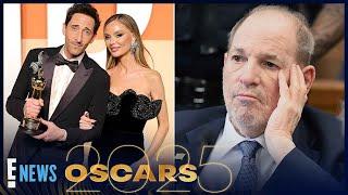 Harvey Weinstein Reacts to Adrien Brody Mentioning His Kids in Acceptance Speech | Oscars 2025 | E!