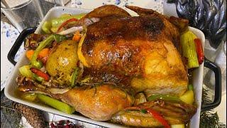 How to make roasted Christmas turkey with stuffing | Tova special turkey