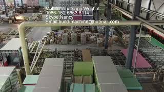 Drywall Plaster Gypsum Ceiling Board Production Line Gypsum Board Manufacturing Machine plant