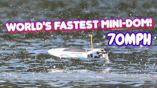 WORLDS FASTEST MINI-DOM! BALLISTIC FAST MINI RC BOAT!