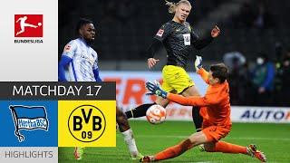 Hertha Berlin - Borussia Dortmund 3-2 | Highlights | Matchday 17 – Bundesliga 2021/22