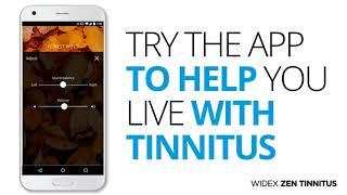 'Widex Zen, Tinnitus Management' app