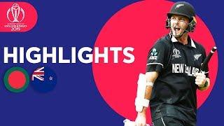 Down To Final 2 Wickets! | Bangladesh vs New Zealand - Match Highlights | ICC Cricket World Cup 2019