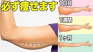 【二の腕痩せストレッチ】二の腕を細くする方法