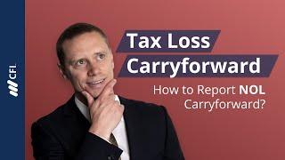 How To Report NOL Carryforward (Tax Loss)