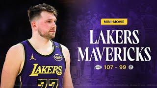 Mini-Movie: Lakers vs Mavs Home Court WIN