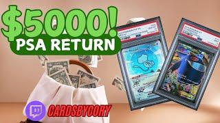 ***GIVEAWAY*** $5000 PSA Pokémon Return – INSANE Grades and BIG Surprises!!