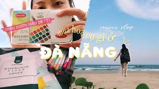 đi mua hoạ cụ ở Đà Nẵng ️ mini vlog I Kiquy Pham