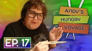 Harajuku & Real Tokyo Sushi w/ Andy Milonakis! | Andy's Hungry Voyage