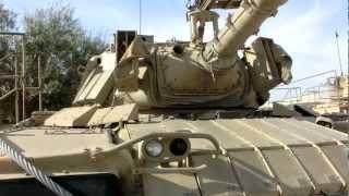 Explaining about the IDF upgraded Patton M60A1 Tank -2