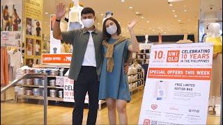 UNIQLO Manila Global Flagship Store Tour with Sarah Geronimo & Matteo Guidicelli