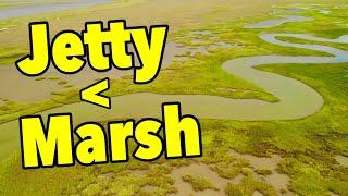 This is why MARSH FISHING is better than the Jetty!!! “Beauty & Chaos”