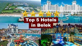 Top 5 Hotels in Belek Turkey [2024]