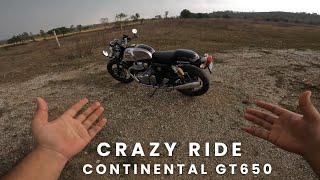 CRAZY RIDE IN CONTINENTAL GT 650 AIRLINES | DEV ON WHEELS |