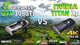 GTX 1080 Ti vs TITAN Xp Test in 8 Games 4K (i7 8700k)