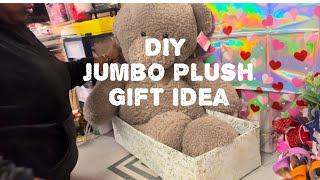 How I put together a Jumbo Plush Gift from start to finish.