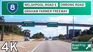 State Route 8 - Hills to Perth, Western Australia - POV / Ambient Audio