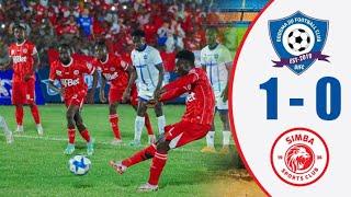 Goli la penati Simba Sc 1- 0   Dodoma Jiji l Nbc Premier League Match On 29th September 2024