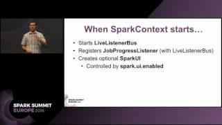 Deep Dive into Monitoring Spark Applications Using Web UI and SparkListeners (Jacek Laskowski)