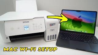 How to Setup Epson EcoTank ET-2800 With Mac Computer to Print & Scan over Wi-Fi