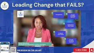 Leading Change that Fails-Now What?: Snapshot 173