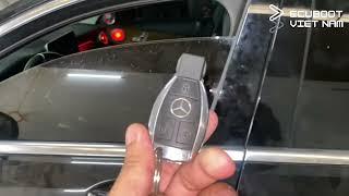 Hướng dẫn kiểm tra pin chìa khoá xe Mercedes Benz