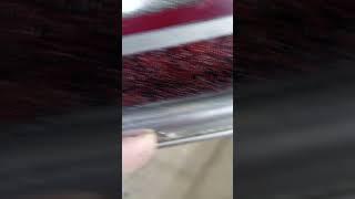 Снятие привальника с катера