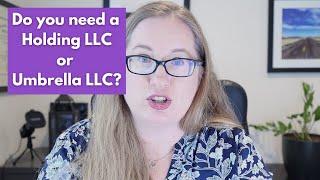 Who Needs a Holding LLC or Umbrella LLC? | why have a holding/umbrella LLC and who should not