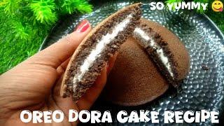 Oreo biscuit dora cake recipe | 3 ingredients dora cake recipe | Kid's favorite dora cake recipe