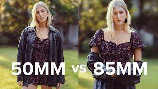 50mm vs 85mm Comparisons for Portrait Photography