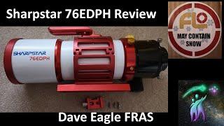 My review of the SharpStar 76EDPH Triplet refractor.