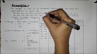 lecture6 Frequency Distribution,  Frequency, Solved example of frequency distribution