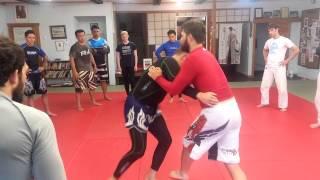 Pk teaching wrestling at auckland bjj