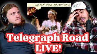 Telegraph Road - Dire Straits LIVE! | Andy & Alex FIRST TIME REACTION!