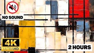 Abstract Cubism — Contemporary Art Screensaver — Turn Your TV Into Art — 4k UHD