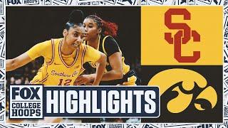 No. 4 USC Trojans vs. Iowa Hawkeyes Highlights | FOX College Hoops