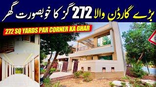 Precinct 1 Corner House Bahria Town Karachi | 272 Square Yards House for Sale in Bahria Town Karachi