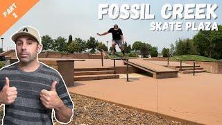 Skateparks in Colorado are AMAZING! (Day 2) Fossil Creek Skate Plaza