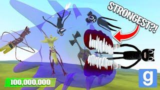 IS JELLY MOUTH THE STRONGEST EVER TREVOR HENDERSON CREATURE?! (Garry's Mod Sandbox) | JustJoeKing